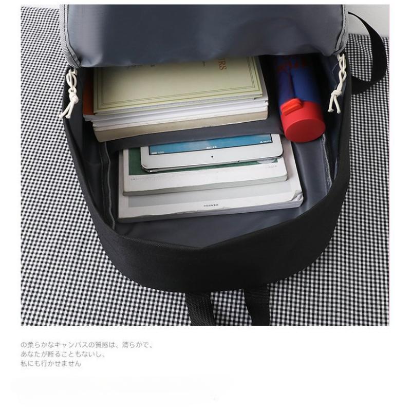 4pcs Oxford Cloth Backpack for Elementary School Students with Multiple Pockets LargeCapacity Backpack for Girls Casual Travel Four Piece Backpack Set