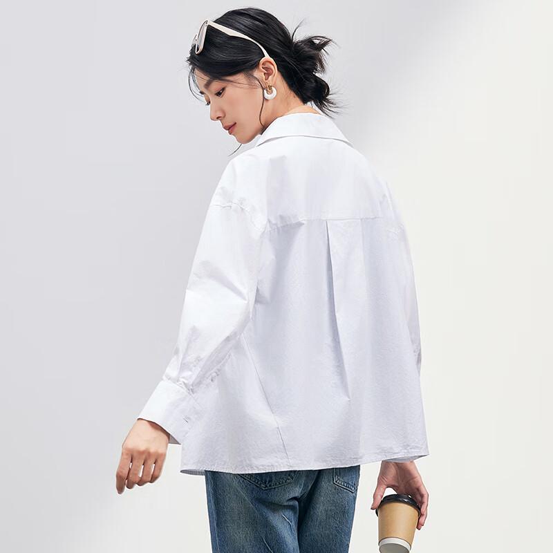 JOY SPEAKER Women's Casual Long Sleeve Button-Up Shirt