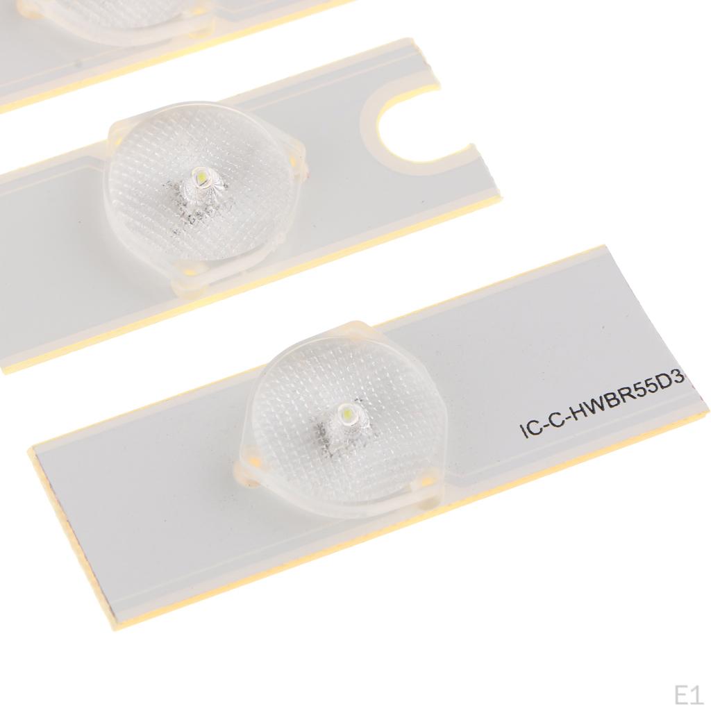 3V~6V SMD Lampenperlen mit optischer Linse für LED-Fernseher Satz von 20