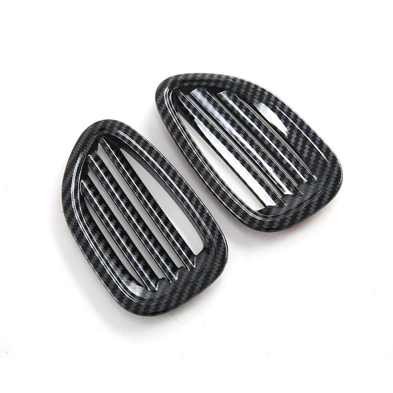 2 Pc Front Upper Air Vent Outlet Cover Trim For BYD Sealion 7 Sea lion 07 EV 2024 2025 Car Accessories
