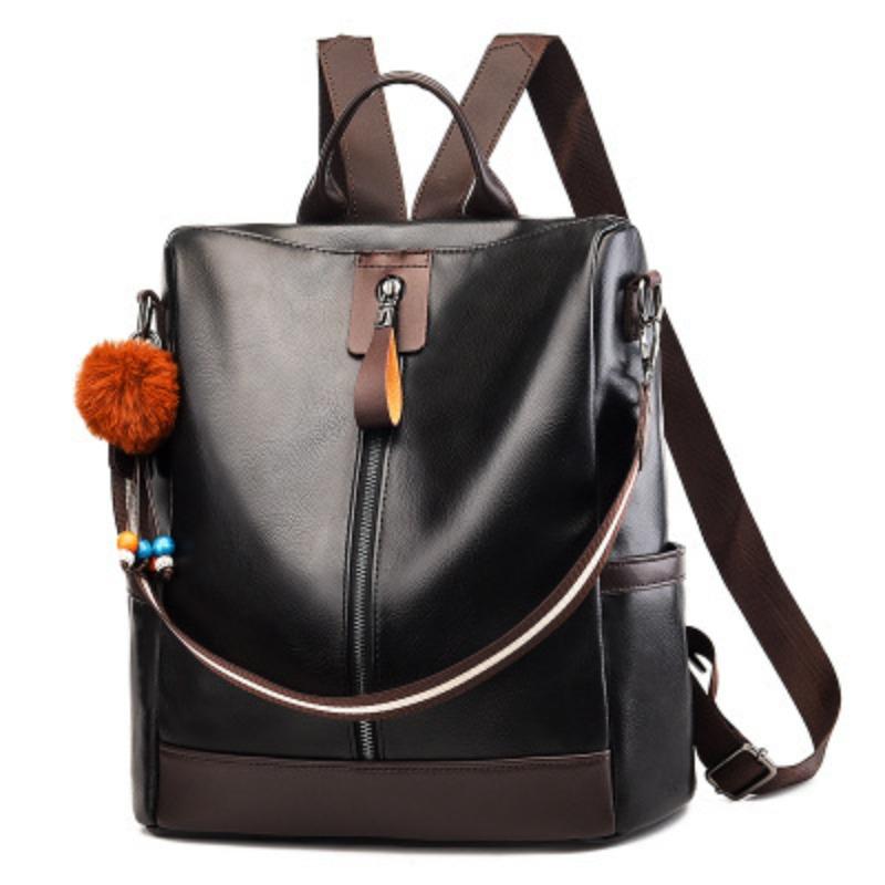 New Oxford cloth backpack female student backpack versatile portable shoulder bag schoolbag
