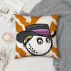 MMalbonES GGolfS Pillow Case Square DoubleSided Printing Sofa Cushion Cover Pillowcase Bedroom Bedside