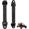 2PCS Door Limiter Straps Fits for Can Am Maverick X3 2017-2022, Door Limit Straps for Can-Am - Black