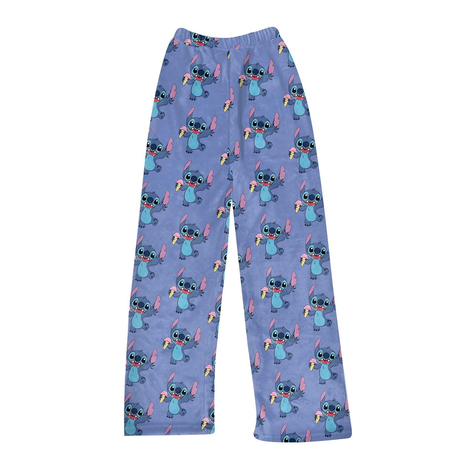 

Женские зимние брюки, длинные брюки, принтованные брюки M синий