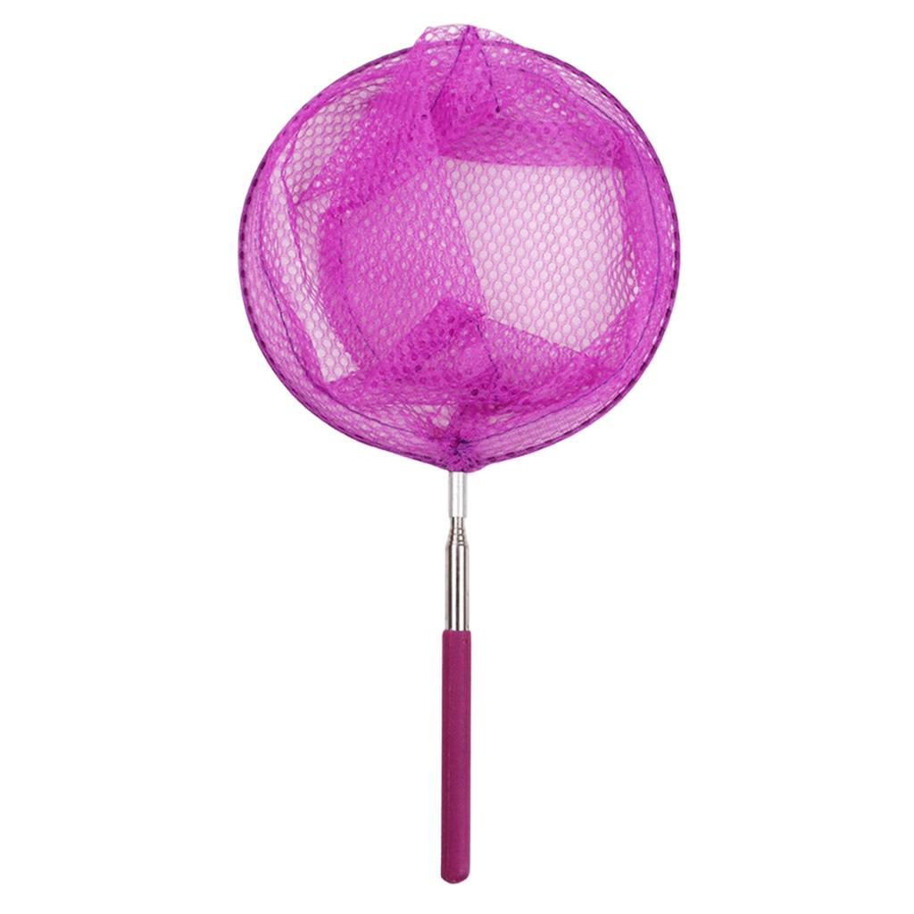 Children's Extendable Butterfly Net Lightweight Foldable Insect Catching Net with Telescopic Handle for Outdoor Exploration and Nature Activities
