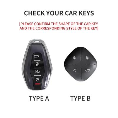 Car Key Shell Fob For Chery Jetour DASHING X-1 Plus DTC 2025 2025 Leather Car Remote Key Case Cover Holder Keychain Protector