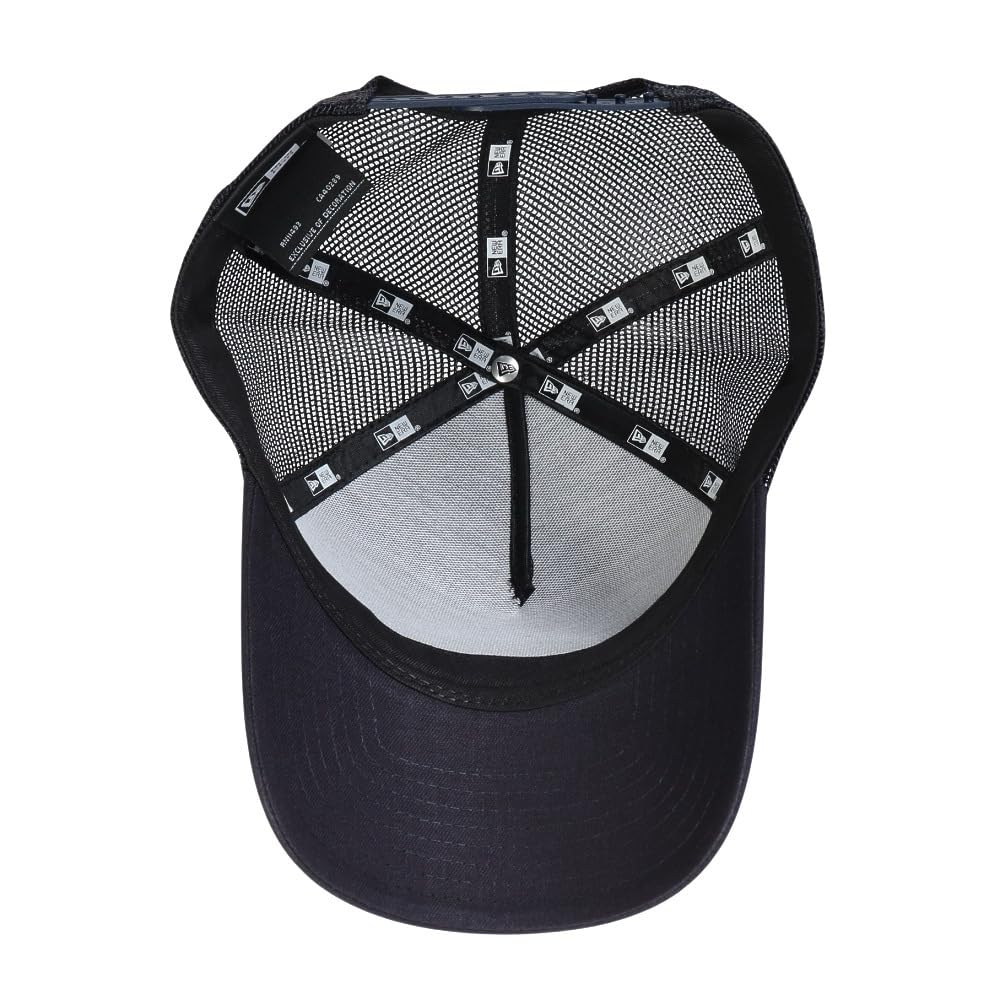 [New Era] Mesh Cap 9FORTYA-Frame Cotton Dark Navy FREE 940AFTR COTTON FLAX OVAL LOGO DNVY 14388645 NER36C6191
