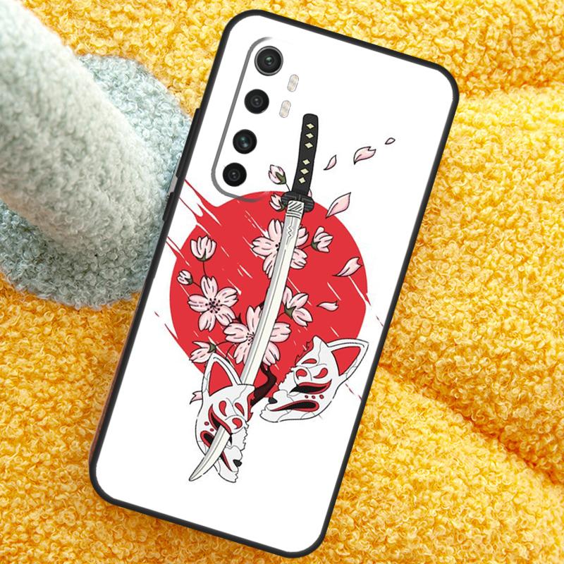 Japan Samurai Ninja Ronin Case For Xiaomi 13T 14T 15T 14 15 Ultra 17 Pro Max Cover For POCO F8 F7 X7 Pro F5 F6 X5 X6