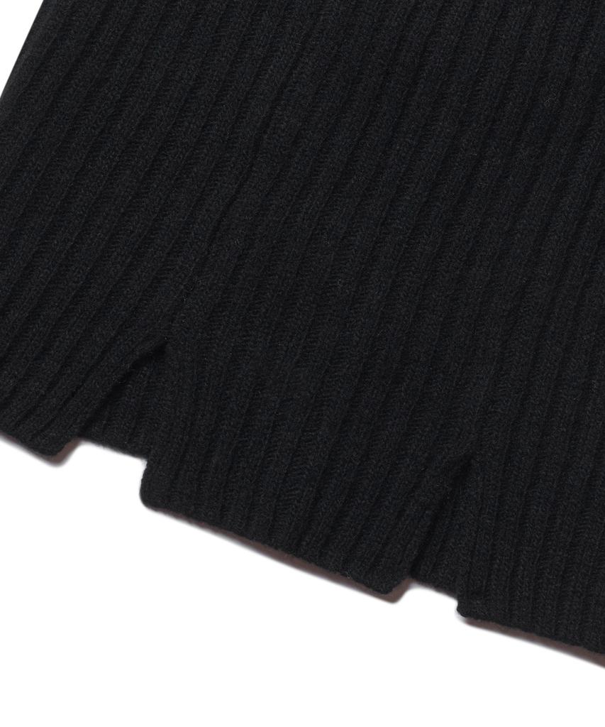 Musinsa Standard Lambswool Knit Balaclava [Black]