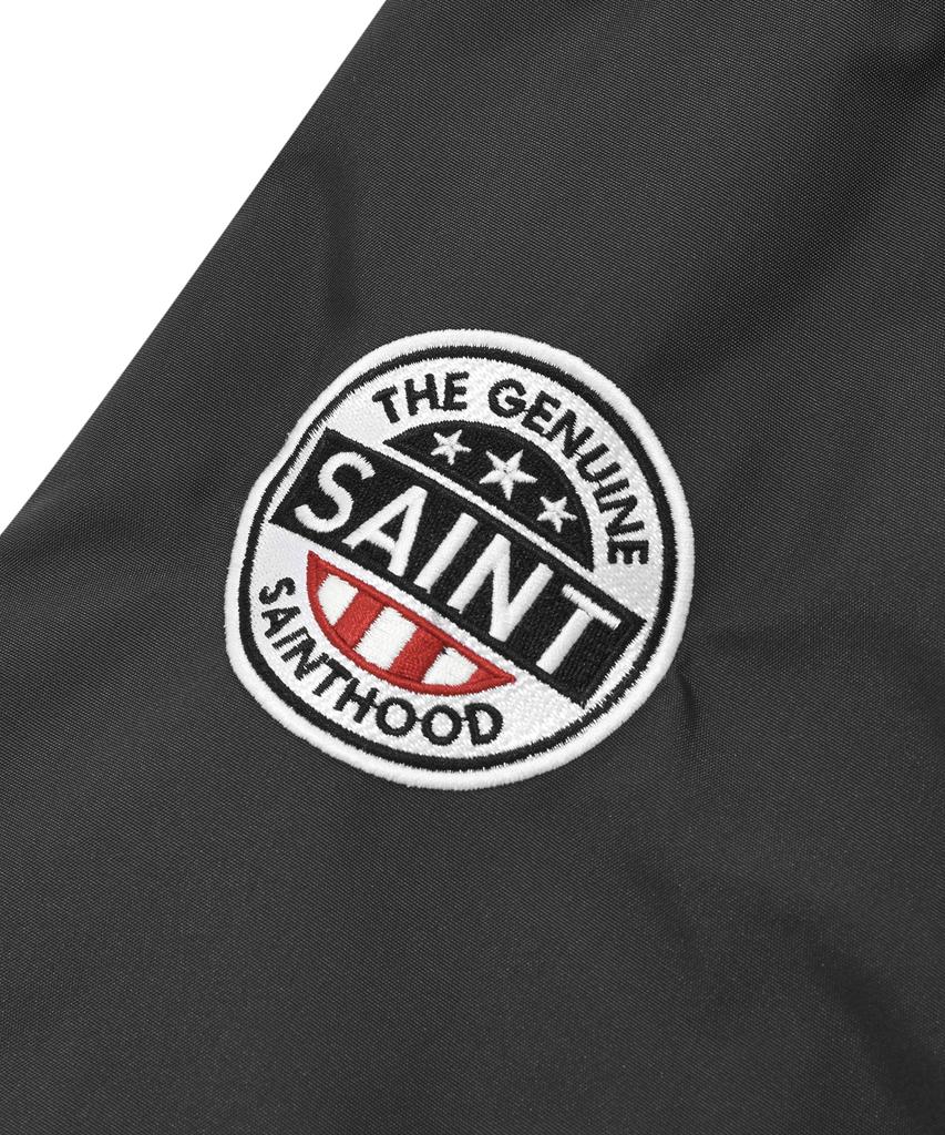 Saintpain Sp Team Logo Stadium Jacket - Black