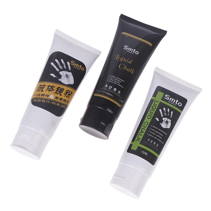 100ml Giz Líquido Antiderrapante Pó de Magnésio Líquido Esportivo Para Fitness Levantamento de Peso Pole Dance Escalada em Rocha Treino