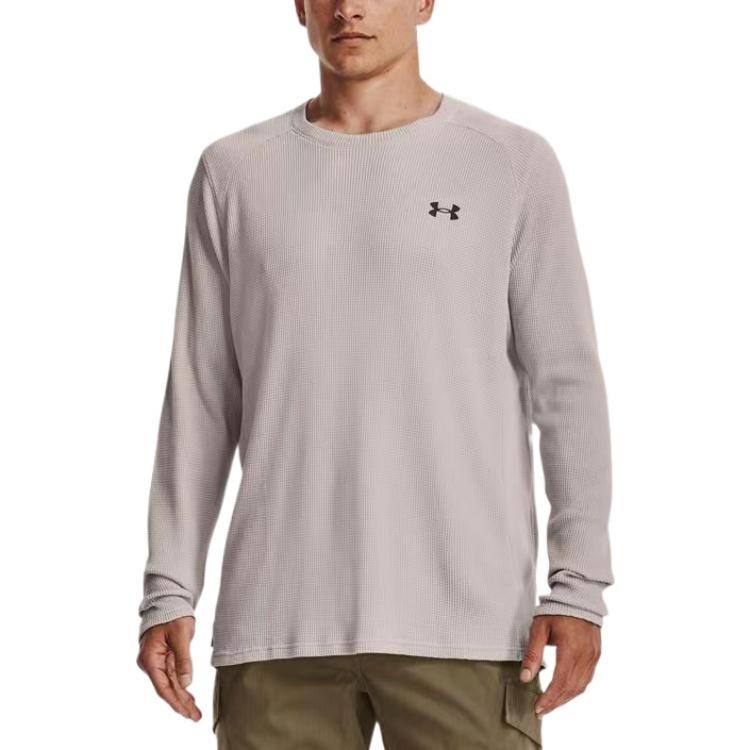 Under Armour Waffle Max Crew 'Light Grey' Men's 1373179-592