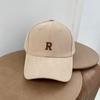 Women's spring hat R word casual couple cap summer fashion versatile outdoor shade men's baseball cap