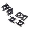 12/14/16/18/20/22/25/30mm 3k Carbon Fiber Motor Base Fixed Seat Mount Plate Pipe Clamp For RC Aircraft Model-TOY