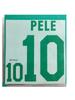 1957 Brazil Home Adult Jersey - A+ 10# PELE Heat Transfer Patch Number & Letters.