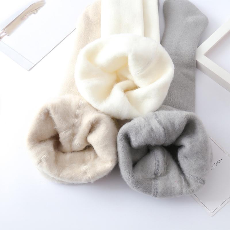 Girls Stretchy Tights Pantyhose Warm Leggings Baby Leg Warmers Children Autumn Winter Soft Knitting Pantihose Stockings