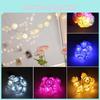 Rose Simulation Lamp String Fashion Delicate Plastic Portable Decoration Led