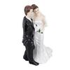 Bride and Groom Statue Romantic Memorable Long Lasting Exquisite Easy To Maintain Wedding Cake