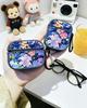 Oil Painting Floral Glass Mirror Earphone Case for Apple AirPods Pro /pro1/pro1 Protective Cover