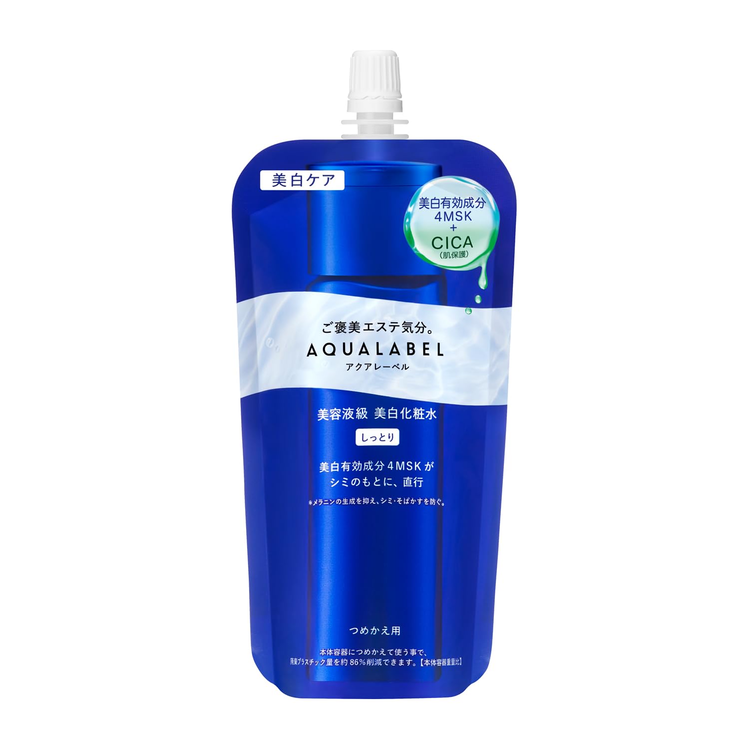 

Aqualabel Treatment Lotion Moist 150 мл Refill CICA 4MSK Lotion Whitening Care Выпущен в феврале 2024 г. (подсветка) [Квазинаркотик]
