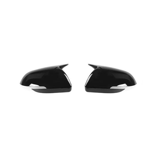 For Kia SELTOS 2021-2025 Car Tuning Carbon Fiber Car Rearview Mirror Decoration Cover Trim Exterior Accessories