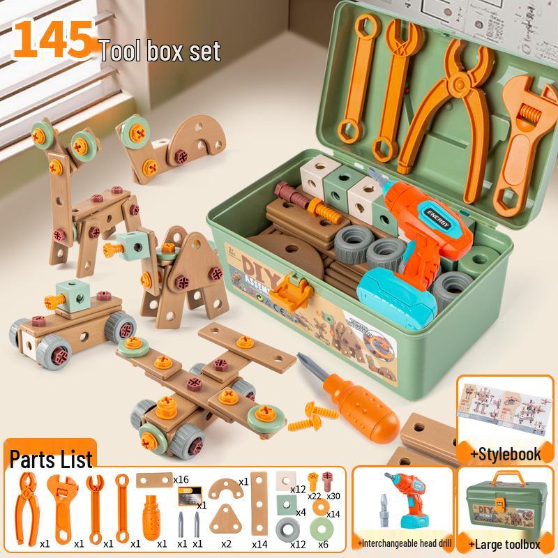 

Детский набор инструментов для сборки блочных конструкторов, игрушка для ролевых игр с отвёрткой для ремонта, возраст 3-6 лет.