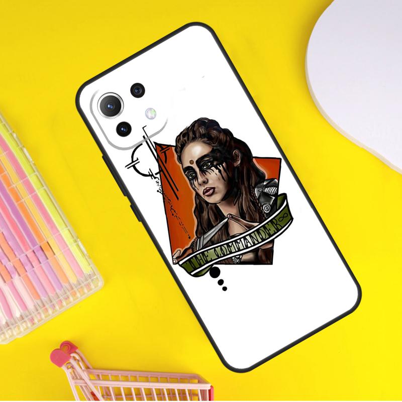 Commander Lexa The 100 Cover For Xiaomi 14 Ultra 13 11T 12T 13T 14T Pro POCO X6 X7 Pro X3 X5 F3 F5 F6 M6 Pro Case