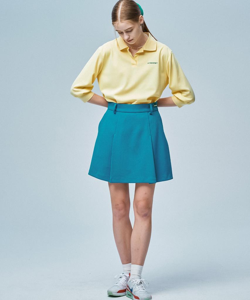 LESONNET Lily Skirt Peacock Green