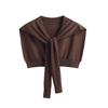 Women's Knit Shawl: Spring/Summer, Air-Conditioned Room Outerwear, Shoulder and Neck Cover, Versatile Design, Widened Scarf Shawl.