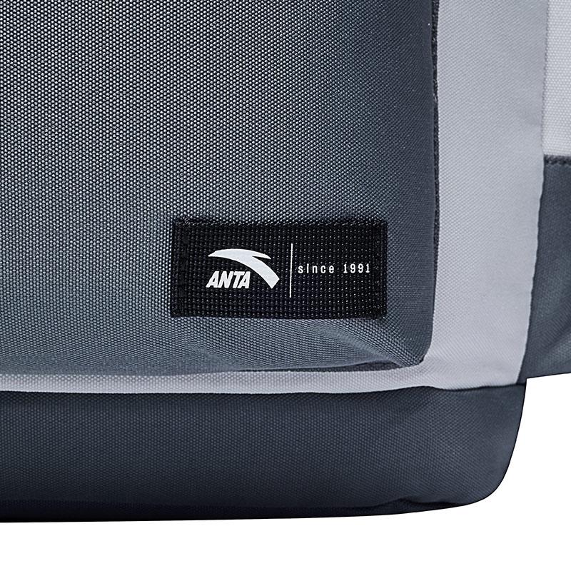 New Anta 600D*600D78T/PU Double Coated Backpack Regular Unisex Light Blue Gray 992448156R-2