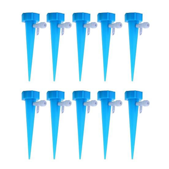 10Pcs Adjustable Self Watering Spikes Planter Insert Drip Irrigation Spikes Automatic Plant Watering Tools Fit