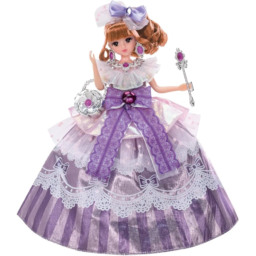 

Takara Tomy Licca-chan Doll Dream Fantasy Amethyst Princess Emily 20cm