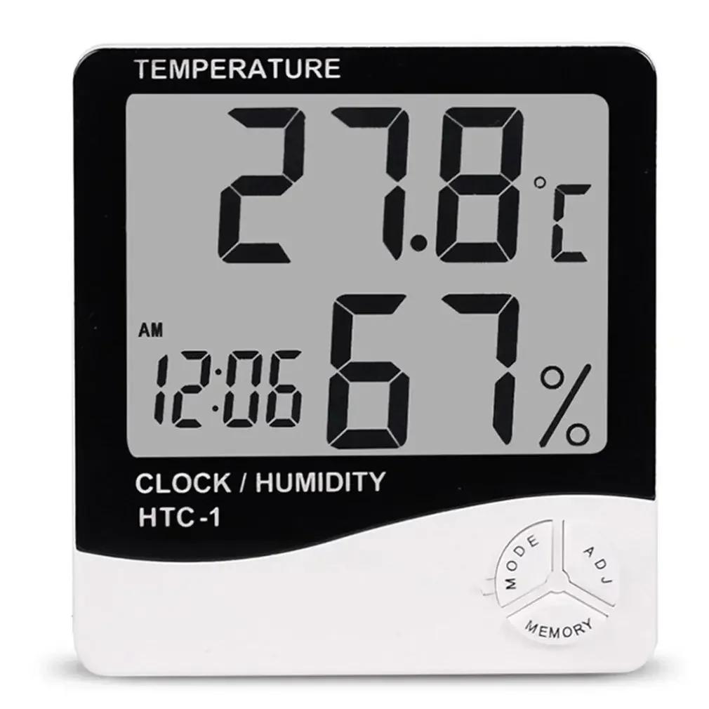 Mini LCD Digital Thermometer Hygrometer Indoor Room Temperature Humidity Meter Sensor Gauge Weather Station