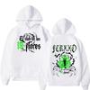 Singer Feid Ferxxo El Club De Las 19 Flores Hoodie Men's Fashion Hip Hop Pullover Oversized Long Sleeve Sweatshirt Women And Men Hoodies