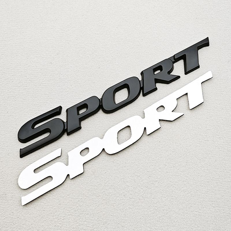 3D Metal Car Rear Bumper Trunk Logo 4X4 Sport Emblem Sticker For wer1 Toyota Land Cruiser 4Runner Tacoma Tundra Hilux Fortuner 1wer