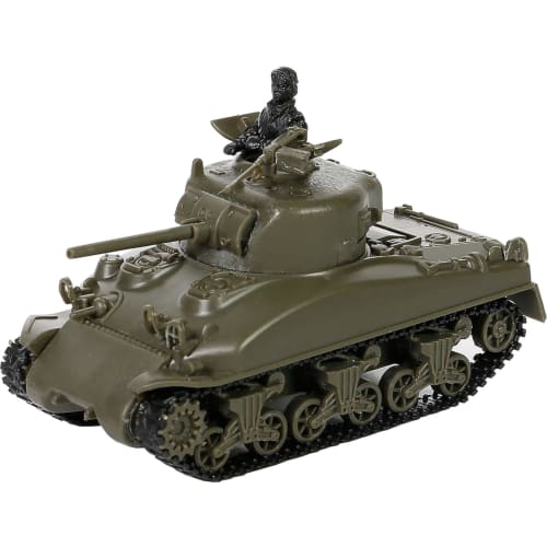 

Platz Waltersons 1/72 Scale WWII US M4A1A(75) Sherman Tank, 3rd Infantry Division, France, August 1944, Plastic Model Kit WS55004R (Tank)