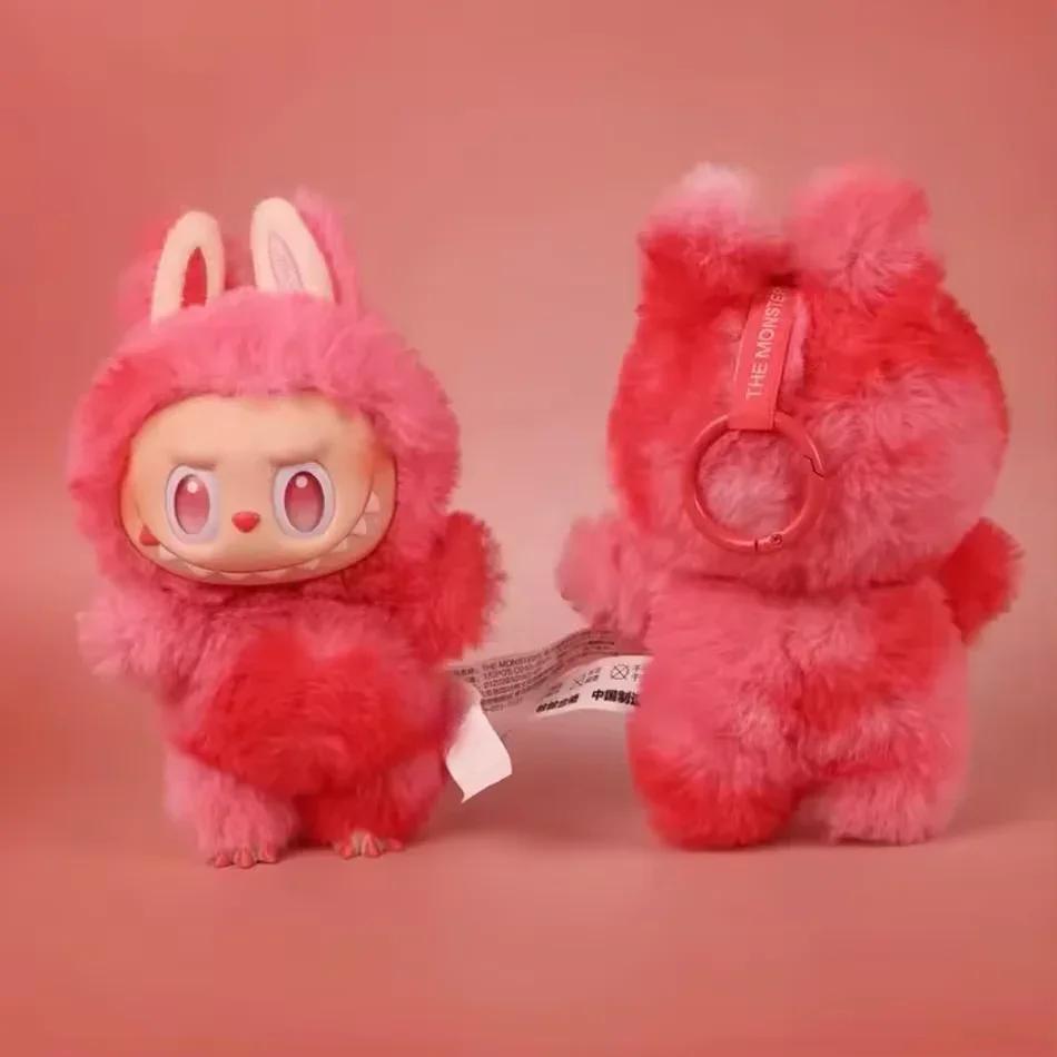 Coin Purses & Key Chains / Key Chains Anime Figure Labubu Vinyl Pendant Doll Model Toy Cute Monster Keychain Toys Birthday Gifts
