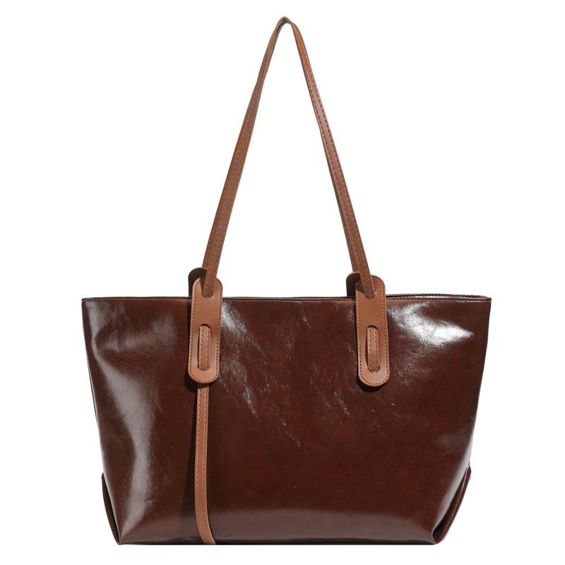 

Big bag women s largecapacity summer new textured tote bag college student class commuter bag shoulder bag