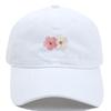 Flower Embroidery 100% Cotton Washed Cherry Blossom Cowboy Hat Summer Hat Luxury Man Hat Golf Designer Golf Women Men'S Dad Hats