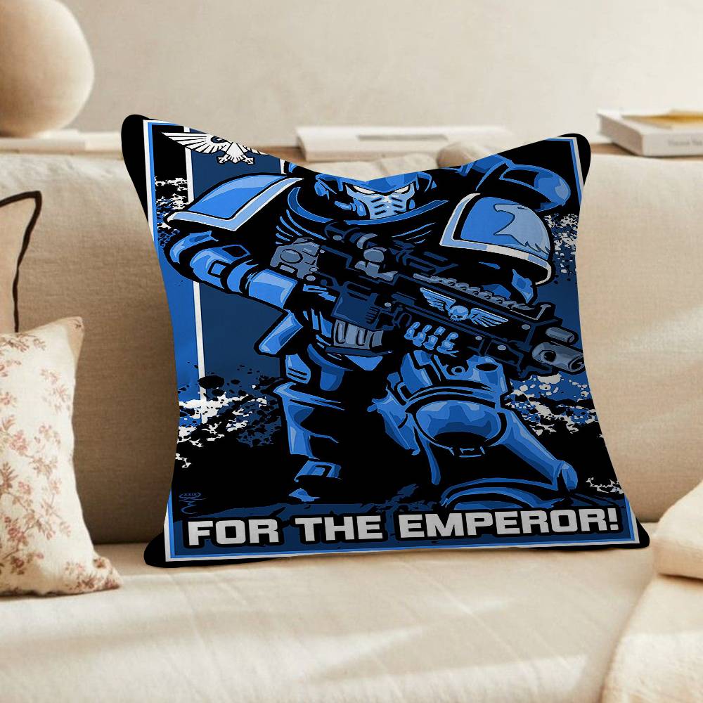 Hot Anime WWarhammerS Pillow Cushion Cover Pillowcase Living Room Sofa Home Decor Customized