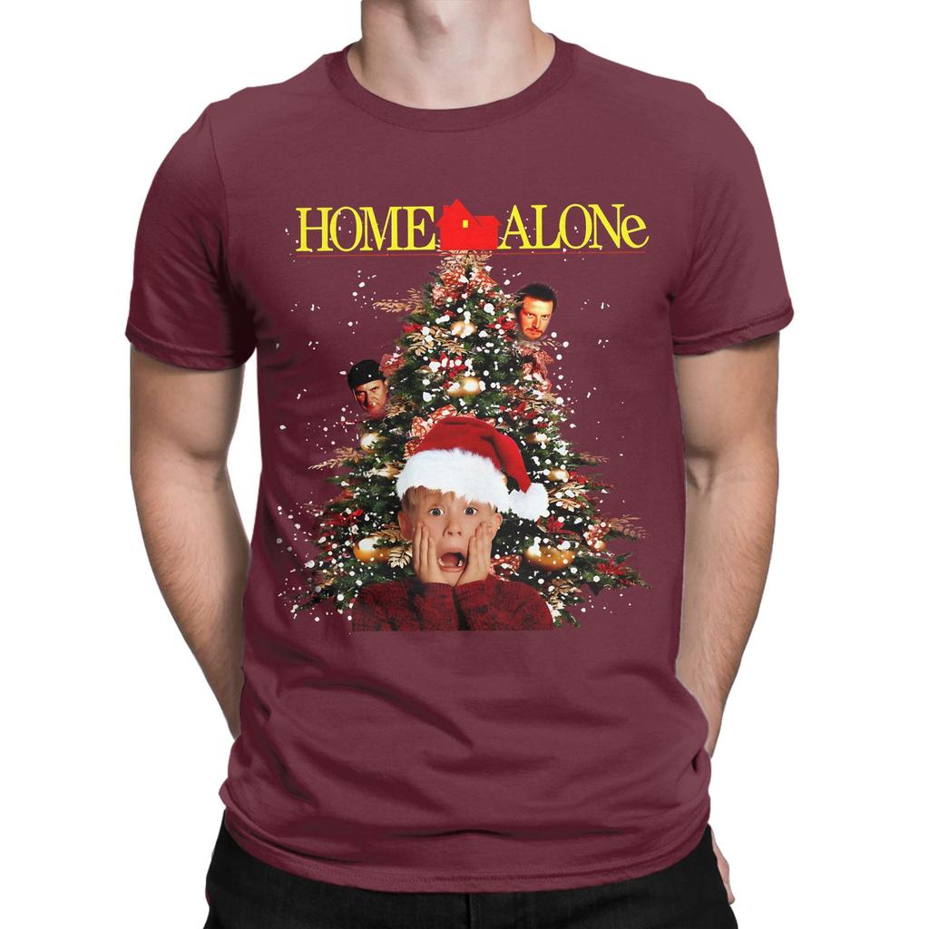 Home Alone Shirt Kevin Mccallister Wet Bandits Be On The Lookout Funny 100 Cotton Tshirt Home Alone Tops Tees For Unisex