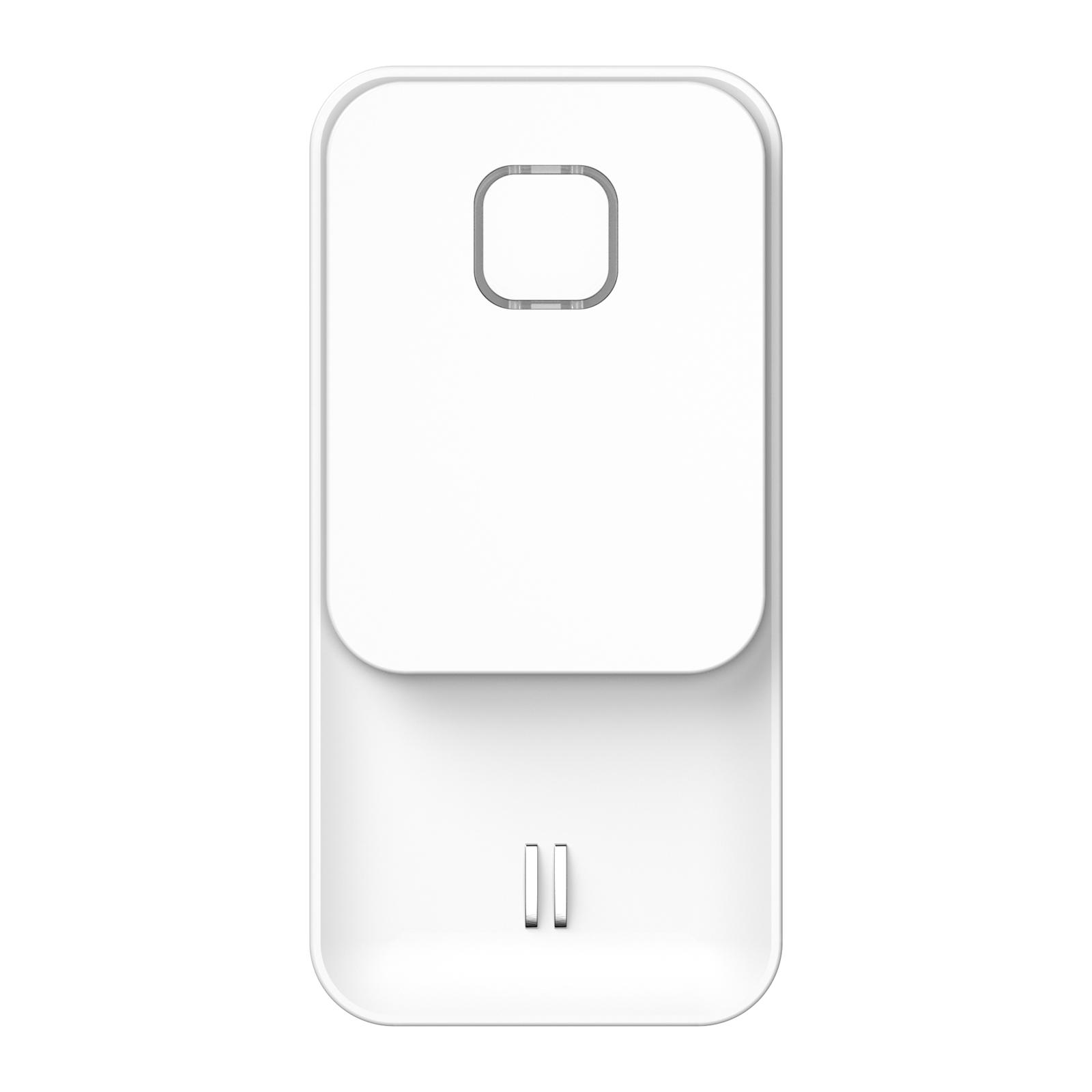 Tuya Zigbee Датчик протечки воды IP65 Водонепроницаемый Удаленный мониторинг Умная жизнь 90 дБ Высокогромкий сигнал Детектор перелива воды белый
