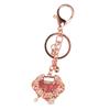 Chinese Style Keychain Best  es Zinc Alloy Rhinestone Shinny Fashionable Handbag Key Ring for Car Decor
