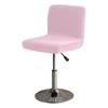 Velvet Solid Colors Bar Chair Cover Stretch For Bar Stool Short Back Dining Room Spandex Elastic Slipcovers For Banquet Chairs
