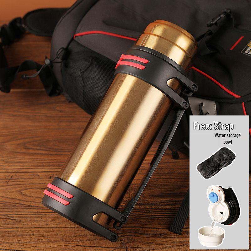 304 Stainless Steel Large Capacity Insulated Thermos for Home, Outdoor, and Car Travel