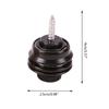 Metal Guitar Strap Lock End Pin Replacement Guitar Straplock Button Tail Pins Strap Retainer Systems Guitar Accessories