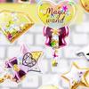 Cute Children's Stickers-Shiny Shaker Stickers for Girls Gold Foil Decoration Crystal Gem Stickers