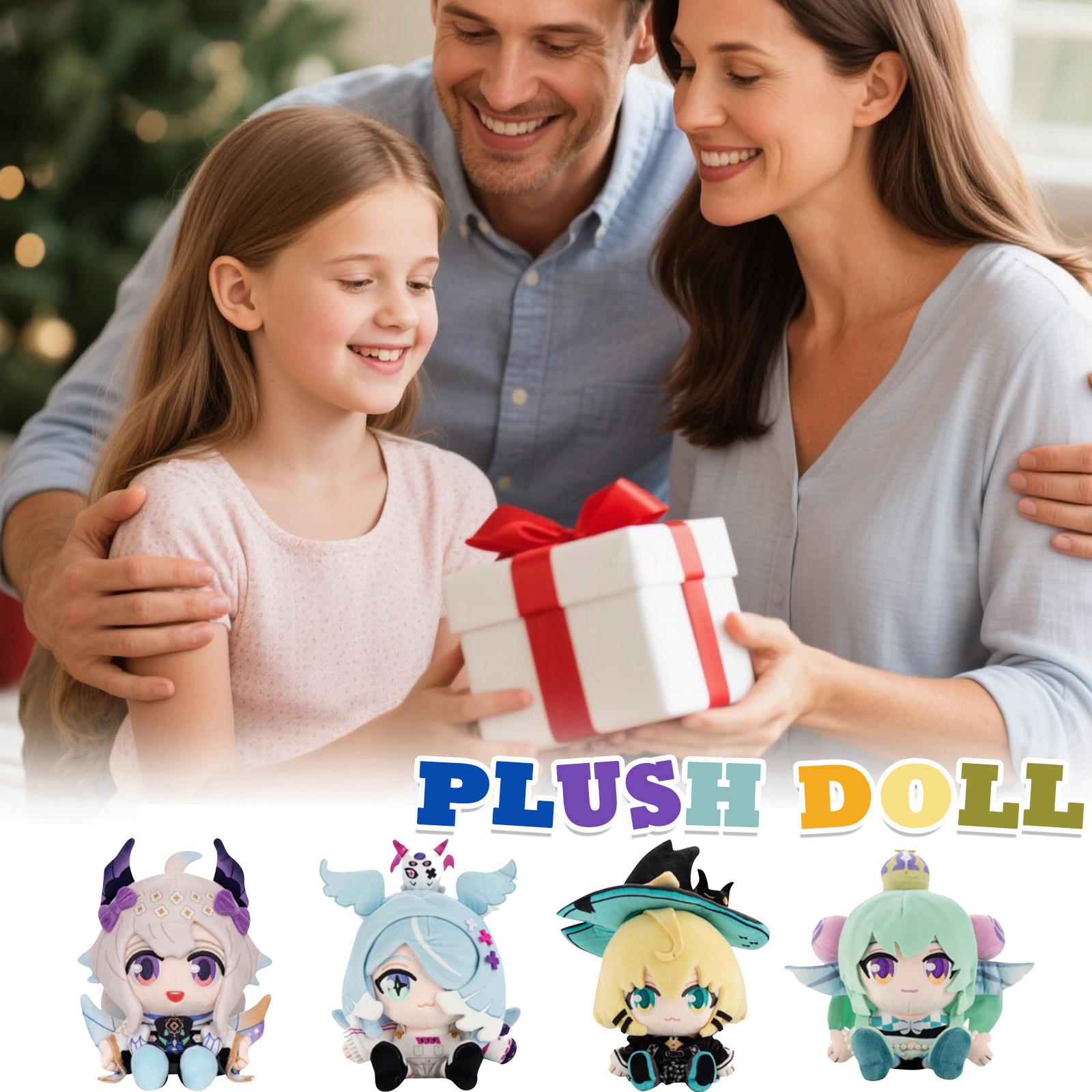 

Плюшевая кукла, Игрушка в подарок, Мультфильм, Детская тряпичная кукла, Детская подарочная подушка One Size