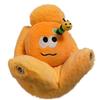 Orange Creative Simulation Fruit Series Plush Toy Keychain Pendant Funny Expressions Adorable Stuffed Doll