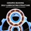 2Pcs Ceramic Bearing Jockey Wheel CNC Aluminum Alloy Rear Derailleur 10-16T Guide MTB Road Bike Pulley